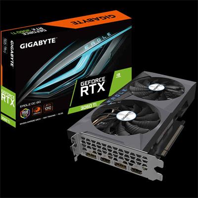 GIGABYTE RTX™ 3060 Ti EAGLE OC 8G 2.0 LHR