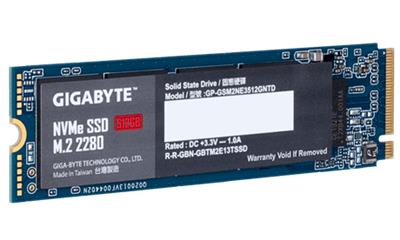 GIGABYTE SSD 512GB M.2