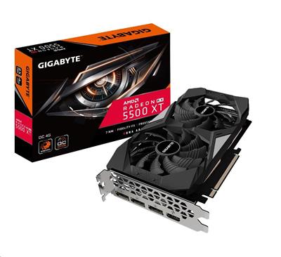 GIGABYTE VGA AMD Radeon RX 5500 XT OC 4G, 4GB GDDR6, 1x HDMI, 3xDP