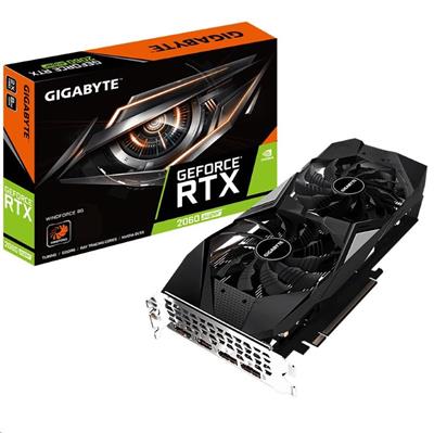 GIGABYTE VGA NVIDIA GeForce® RTX 2060 SUPER™ WINDFORCE 8G Rev. 2.0, 8GB GDDR6, 1xHDMI, 3xDP