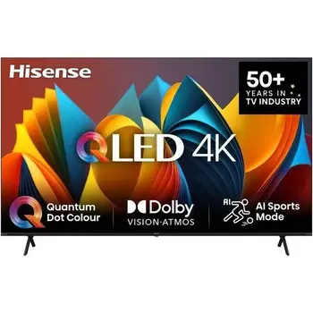 Hisense 85E7NQ 85" TV 4K DVB-T2 / T/ C / S2 (H.265) QLED panel