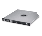 HITACHI LG - interní mechanika BD-W/CD-RW/DVD±R/±RW/RAM/M-DISC BU40N, Slim, 9.5 mm Tray, Black, bulk bez SW