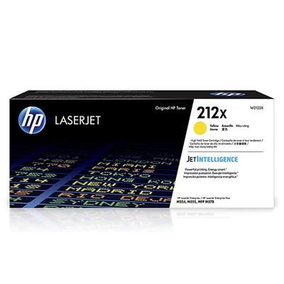 HP 212X Yellow toner HC 10k pro Color LaserJet Ent. M554 M555 M578