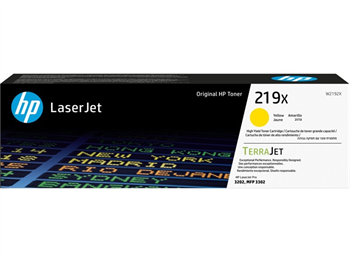 HP 219X Yellow toner HC 2,5K pro Color LaserJet Pro 3202dn, HP Color LaserJet Pro 3202dw