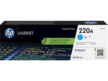 HP 220A Cyan Toner Cartridge 1,8k pro HP Color LaserJet Pro 4202dx, 4202dxx, MFP 4301, 4303