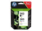 HP 303 Combo Pack Black + Tricolor