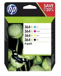 HP 364XL Combo Pack pro DJ 35xx, Photosmart 5525, 55xx B111, 65xx, 65xx B211, 7510