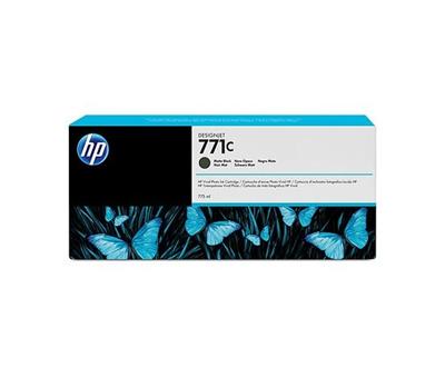 HP 771C Black matte DJ Ink Cart, 775 ml,