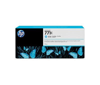 HP 771C Light Cyan DJ Ink Cart, 775 ml