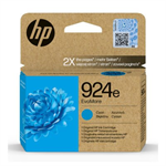 HP 924e Officejet Pro 8122e, 8124e, 8130e, 8132e, 8135e, cyan 800stran 