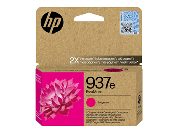 HP 937e EvoMore pro Officejet Pro 9110b, 9120e, 9720E, 9730e magenta, 1,650 str.