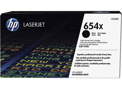 HP CLJ Enterprise M651, toner black HC 654X 20.5k