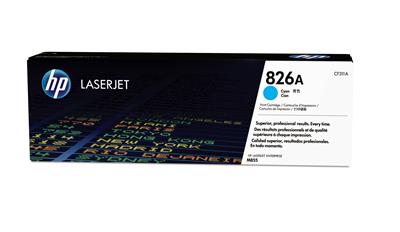 HP CLJ Enterprise M855, toner 826A cyan 31.5K