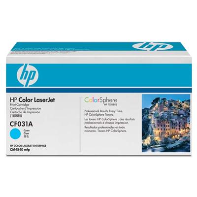 HP Color LJ CM4540, Print Cartridge cyan 12,5k