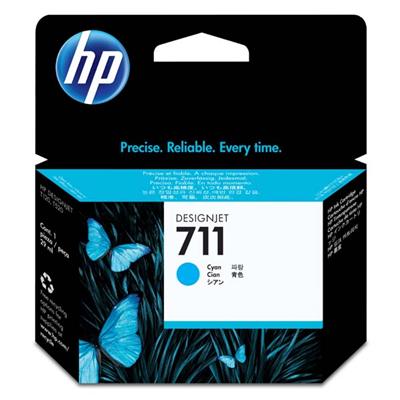 HP DesignJet T120 T520, ink kazeta cyan 29ml No.711