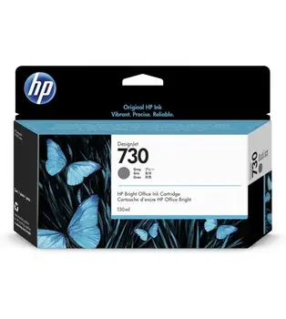 HP DesignJet T1700,T1700dr,T1708,T1708dr, No. 730, ink. kazeta, gray , 130ml