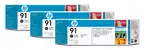 HP DesignJet Z6100, ink. cartridge 3ks photo black No.91 3x775ml