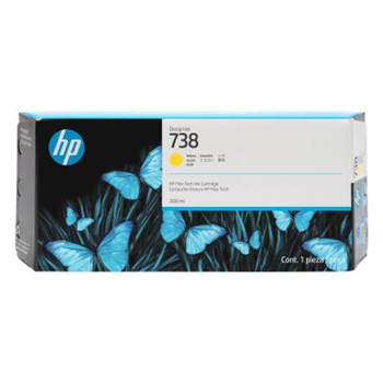 HP DJ T850 T950 No. 738, yellow, 300ml