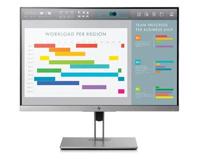 HP EliteDisplay E243i / 24'' IPS / 1920x1200 / 1000:1 / 5ms / 300 cd / VGA, DP, HDMI, USB / 3/3/0