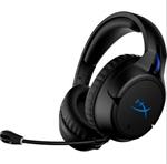 HP HyperX Cloud Flight - Wireless Gaming Headset (Black-Blue) - PS5-PS4