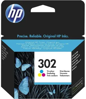 HP ink F6U66AE, No.302, color, HP OJ 3830,3834,4650, DJ 2130,3630,1010, Envy 4520