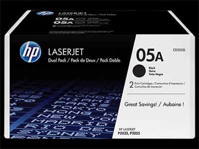 HP LJ P2035 2055d 2055dn, toner 2.3k 2-pack