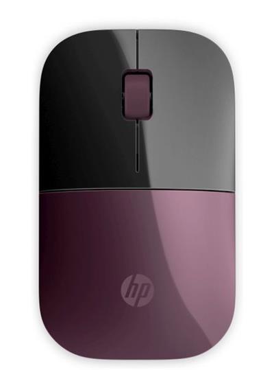 HP myš Z3700 bezdrátová - Berry Mauve