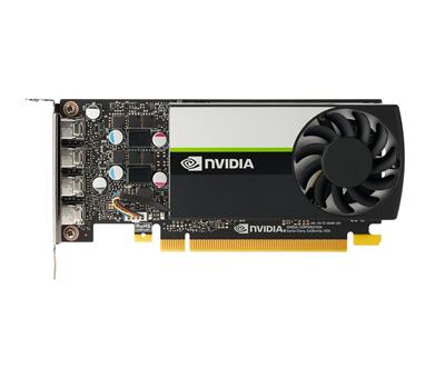 HP NVIDIA T1000 4GB 4mDP GFXw/2 mDPtoDPAdpt