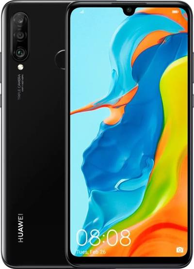 HUAWEI P30 Lite - Black 6,15" FHD+/ 128GB/ 4GB RAM/ foto zadní 48+8+2Mpx, přední 24Mpx/ LTE/ Android 9