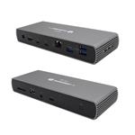 i-tec Thunderbolt3 / USB-C Dual DisplayPort 4K Docking Station, Power Delivery 85W