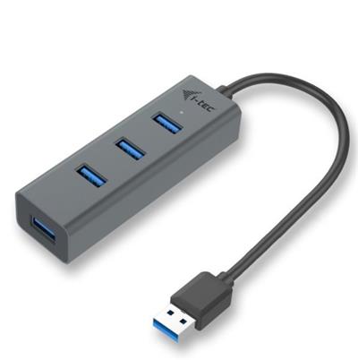 i-tec USB 3.0 Metal pasivní 4 portový HUB