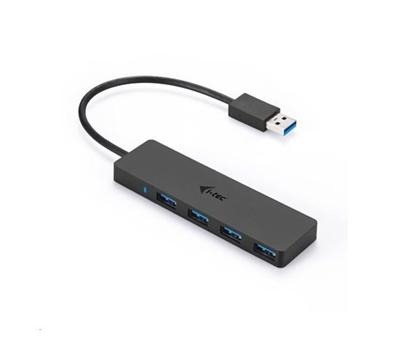 i-tec USB 3.0 SLIM HUB 4 Port passive - Black