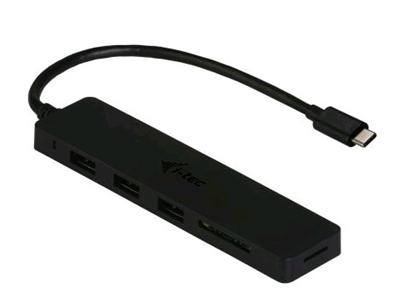 i-Tec USB-C 3.1 HUB 3port + čtečka karet SD/SDHC/SDXC