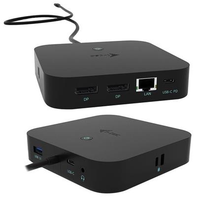 I-TEC USB-C Dual Display Dock 100W,bez napájecího adaptéru!