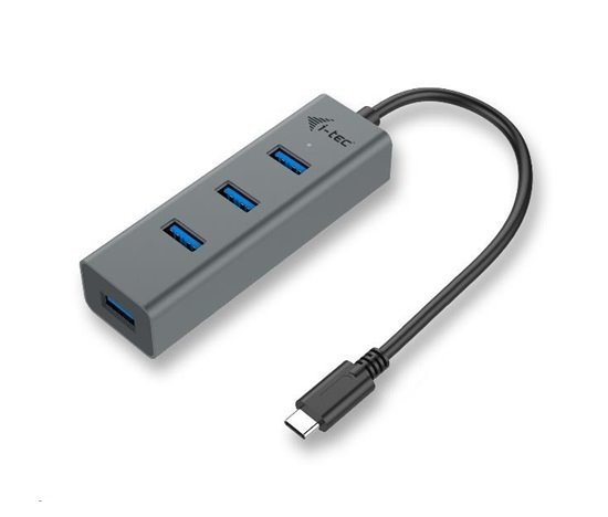 i-Tec USB-C Metal 4-portový HUB