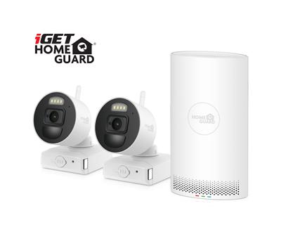 iGET HOMEGUARD HGNVK88002P - Kamerový systém s bateriovým provozem kamer a inovativní SMART detekcí pohybu, FullHD