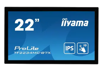 Iiyama ProLite TF2234MC-B7X,22",IPS,FHD,60Hz,HDMI,VGA,DP,Black