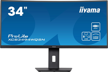 iiyama ProLite XCB3494WQSN-B5,34",3440x1440@120Hz,VA,HDMI,DP,USB-C,repro