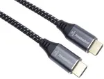 PremiumCord ULTRA HDMI 2.1 High Speed + Ethernet kabel 8K@60Hz,zlacené 0,5m