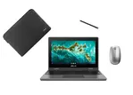 ASUS Chromebook CR1100FKA-BP0172 Celeron® N5100/4GB/64GB eMMC/11,6'' dotykový HD/2yr Pick up & Return/Chrome/tmavě šedá