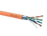 Instalační kabel Solarix CAT5E FTP LSOHFR B2ca s1 d1 a1 500m/reel