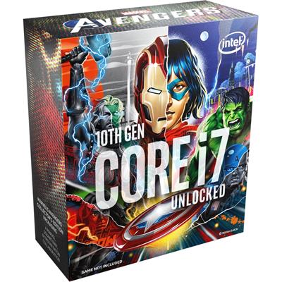 INTEL Core i7-10700K 3.8GHz/8core/16MB/LGA1200/Graphics/Comet Lake/Marvel's Avengers Collector's Edition