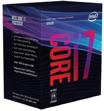 INTEL Core i7-8700 3.2GHz/6core/12MB/LGA1151/Coffee Lake