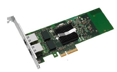 INTEL Gigabit ET Dual Port Server Adapter PCI-E 4x, 2x RJ45, bulk