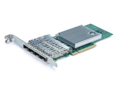 Intel X710 Quad Port 10Gb Direct Attach SFP+ PCIe Full height Customer Install