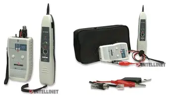 Intellinet Cable Tester,Net Toner and Probe Kit,RJ45,RJ12