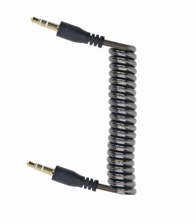 Kabel CABLEXPERT přípojný jack 3,5mm M/M, 1,8m, kroucený, audio