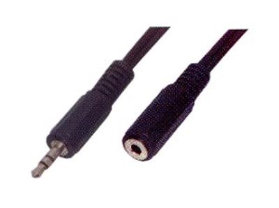 Kabel CABLEXPERT prodlouž jack 3,5mm M/F, 3m audio