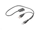 Kabel CABLEXPERTexterní adaptér USB na Slim SATA SSD, DVD