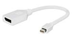 Kabel GEMBIRD red. Displayport na miniDisplayport, F/M, bílá